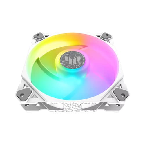 Asus TUF Gaming TF120 ARGB White Single Pack Cabinet Fan